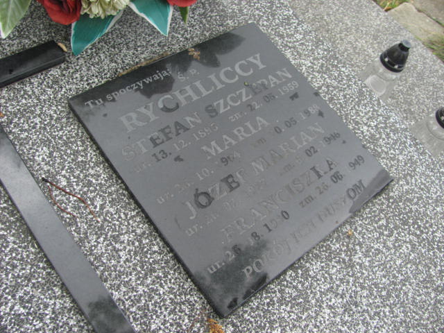 Szczepan Rychlicki 1895 Oleszyce - Grobonet - Wyszukiwarka osób pochowanych