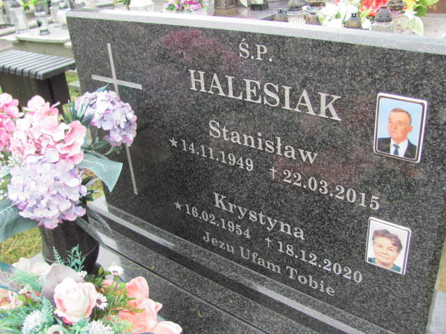 Krystyna Halesiak 1954 Oleszyce - Grobonet - Wyszukiwarka osób pochowanych