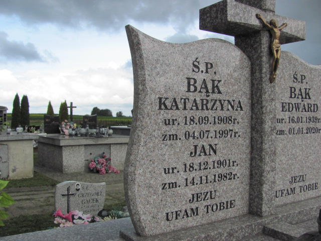 Jan Bąk 1901 Oleszyce - Grobonet - Wyszukiwarka osób pochowanych