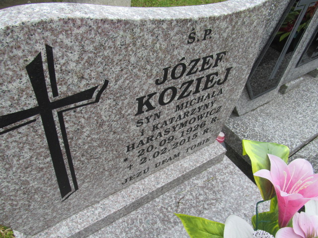 Józef Koziej 1926 Oleszyce - Grobonet - Wyszukiwarka osób pochowanych