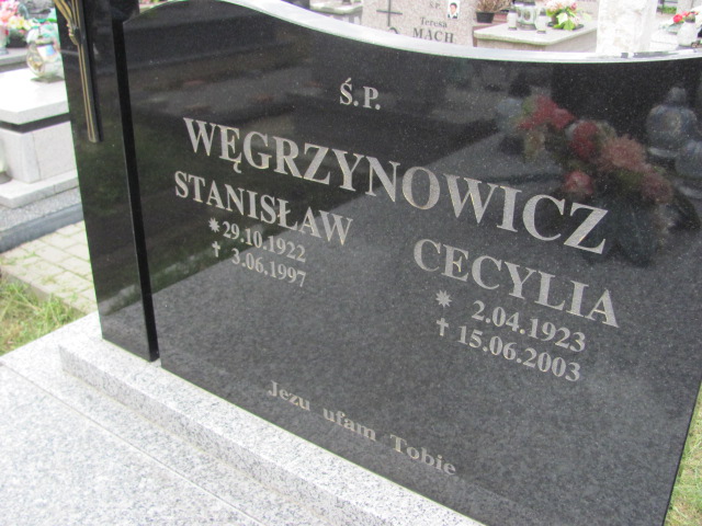 Cecylia Węgrzynowicz 1923 Oleszyce - Grobonet - Wyszukiwarka osób pochowanych