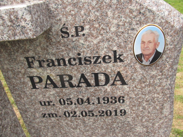 Franciszek Parada 1936 Oleszyce - Grobonet - Wyszukiwarka osób pochowanych