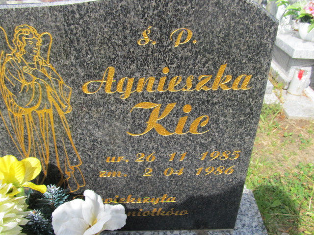 Agnieszka Kic 1985 Oleszyce - Grobonet - Wyszukiwarka osób pochowanych