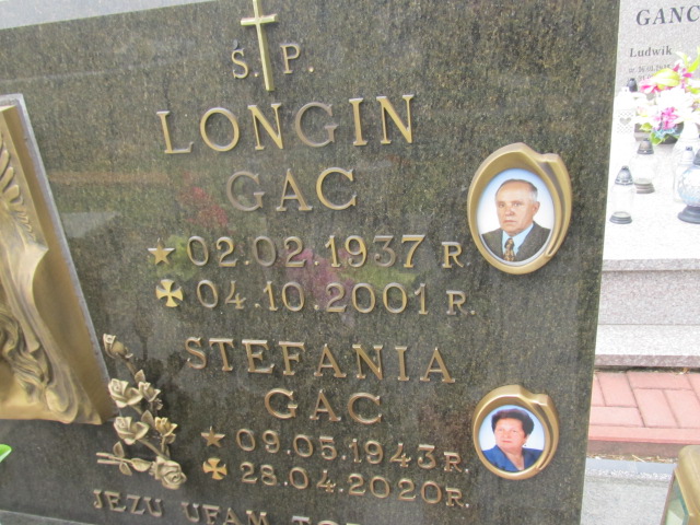 Longin Gac 1937 Oleszyce - Grobonet - Wyszukiwarka osób pochowanych